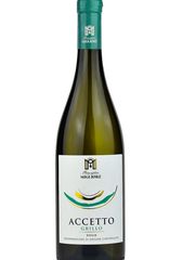 vino siciliano Accetto grillo doc  vol. 12,5%